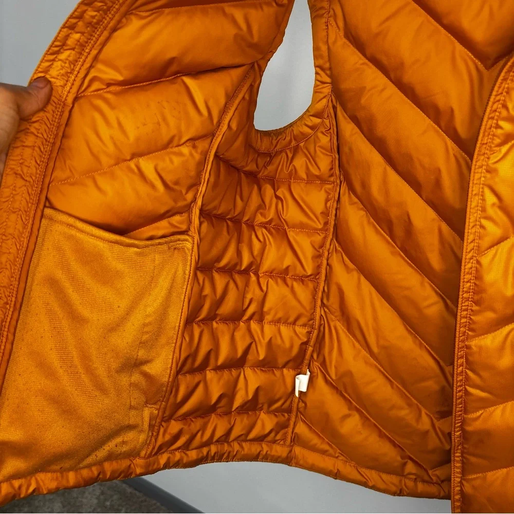 The North Face Women's Vibrant Orange Puffer‎ Vest Women’s Small